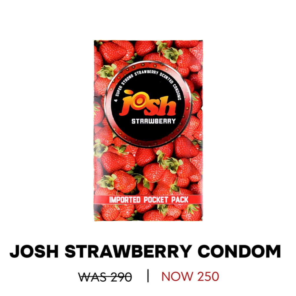 Josh Strawberry 3S Condom For Men