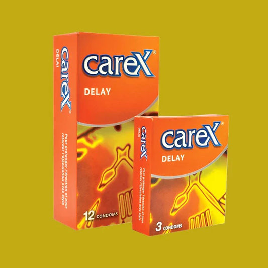 Carex Delay Condoms 12 Piece